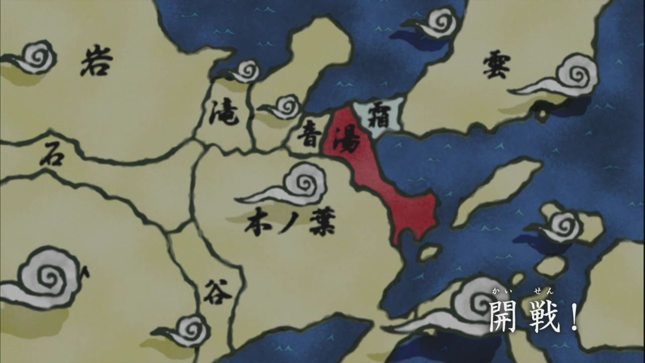 O começo da Guerra Naruto Shippuden Episódio 262 parte 03 . . #Cap